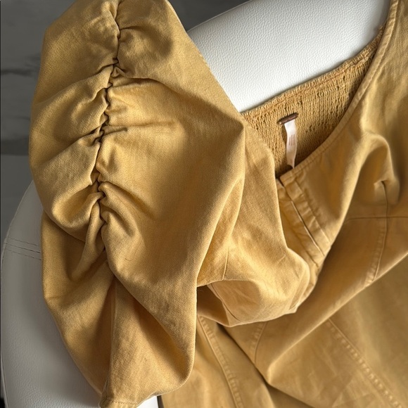 Free People Cheyenne Denim Mini Dress Women's - Picture 6 of 7